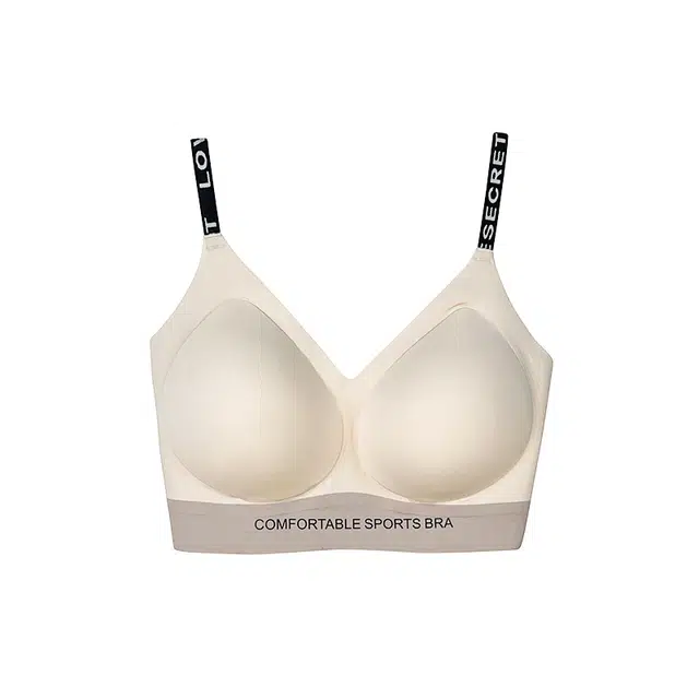 芬腾 无痕聚拢防下垂收副乳背心式文胸 女款