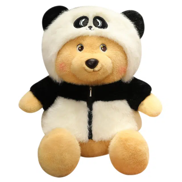 狐狸仙 可爱穿衣小熊 布娃娃抱枕 玩偶 毛绒公仔