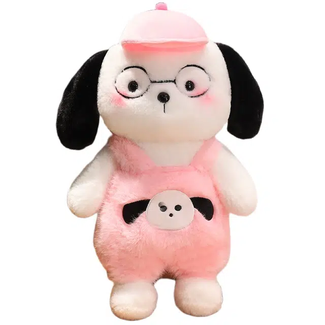 狐狸仙 可爱帽子狗 趴趴狗布娃娃 玩偶 毛绒公仔