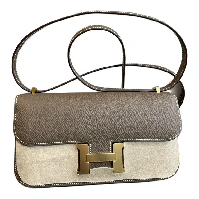 Hermes Constance Elan Epsom Grey