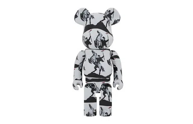 BE@RBRICK Highwayman Napoleon Black White 70cm