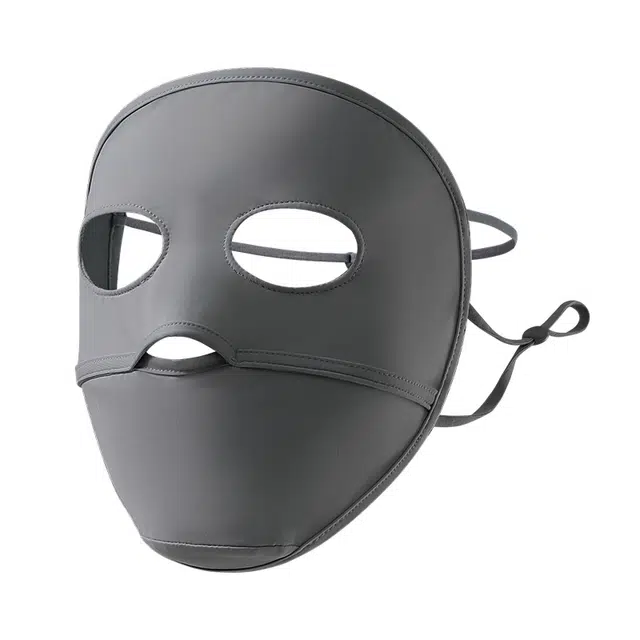 浪莎 全脸 骑车开车户外钓鱼防紫外线薄冰丝口罩脸部 防晒面罩 女款