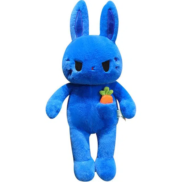 狐狸仙 可爱卡通蓝色克莱兔 玩偶 毛绒公仔