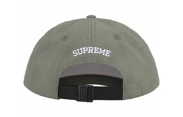 Supreme SS24 WEEK 11 SEERSUCKER S LOGO 6-PANEL