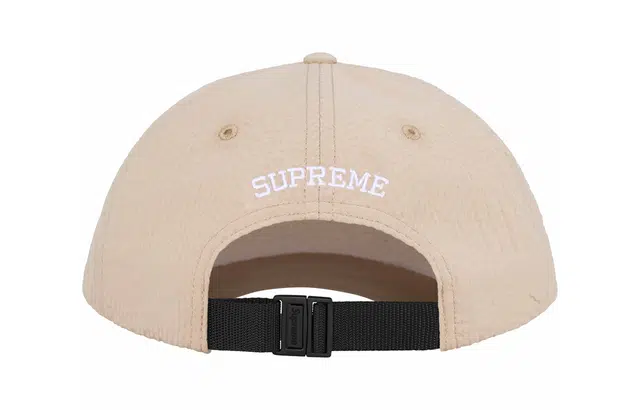 Supreme SS24 WEEK 11 SEERSUCKER S LOGO 6-PANEL