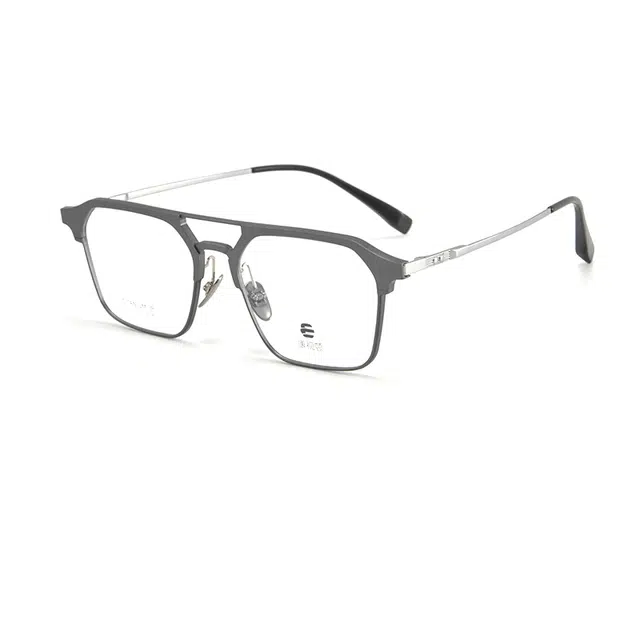 【联系客服可配度数】 康视顿 磁吸轻奢高级感优雅气质 钛β钛 方形 光学镜架 男女同款情侣款