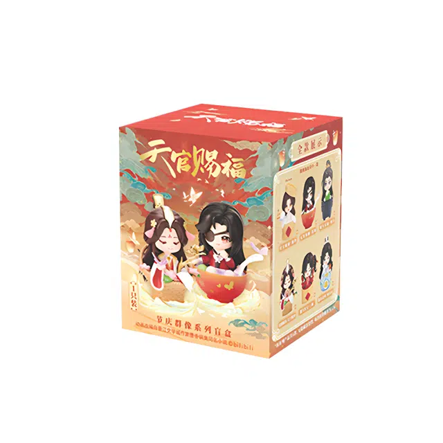 九木杂物社 天官赐福动画节庆群像系列 桌面摆件创意 盲盒类 单个盲盒