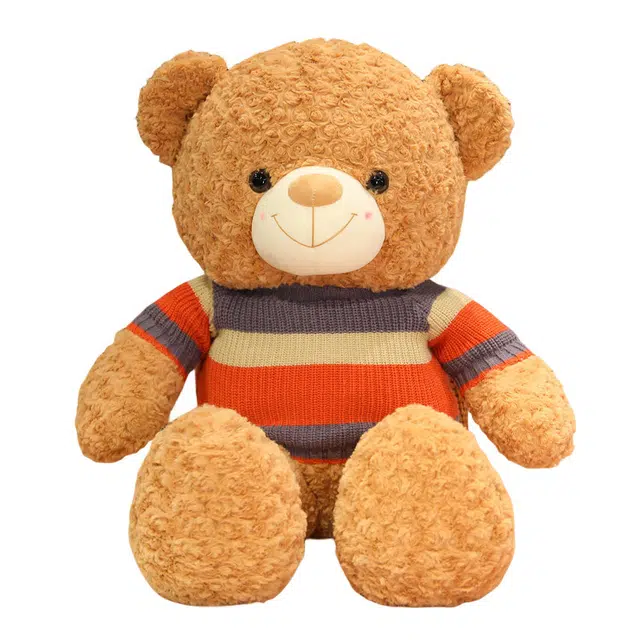 狐狸仙 可爱毛衣熊布娃娃 玩偶 毛绒公仔