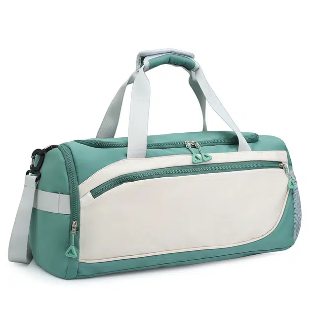 行途 大容量拉链开合 牛津布 旅行包 大号 男女同款情侣款 绿色/粉色/浅蓝色/黑色