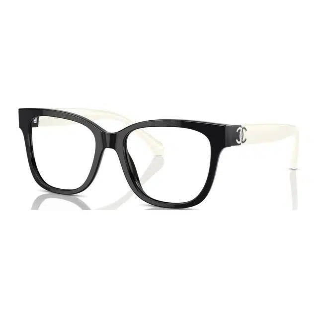 CHANEL Optical Frame Black