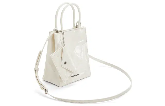 CHARLESKEITH ck PU CreamJet BlackSilver