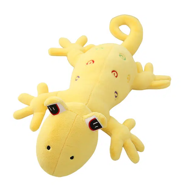 狐狸仙 卡通壁虎 萌趣造型五色 可选柔软 玩偶 毛绒公仔