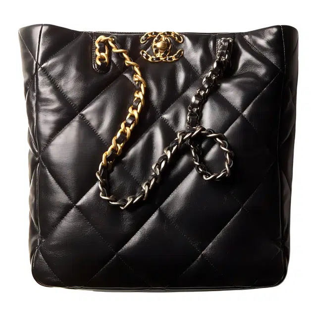 CHANEL 19 Shopping Bag Tote