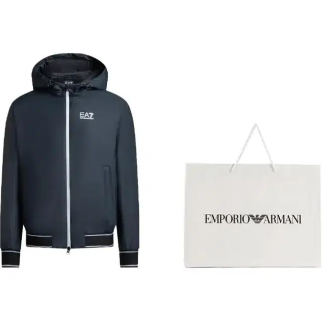 Emporio Armani EA7 Black Jacket
