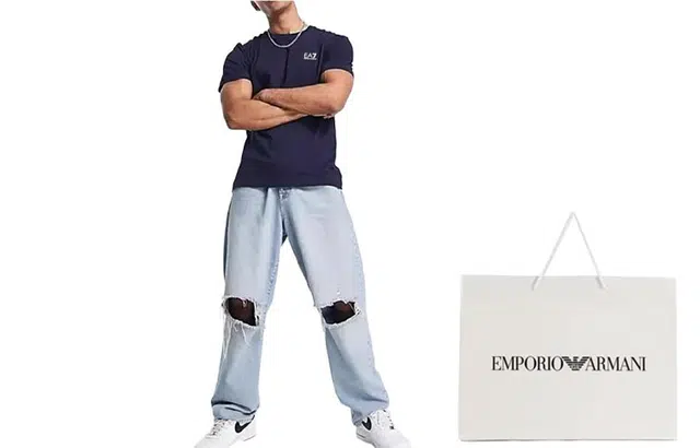 EMPORIO ARMANI EA7 Logo SS24T