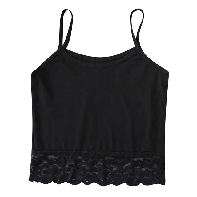 水中花 简约背心蕾丝花边吊带 女款