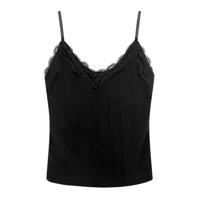 水中花 带胸垫法式美背内衣吊带 女款