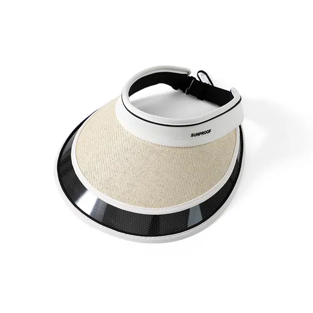 浪莎 空顶帽遮阳防紫外线出游钓鱼登山加宽帽檐遮阳 纤维素纤维/锦纶 防晒帽 女款