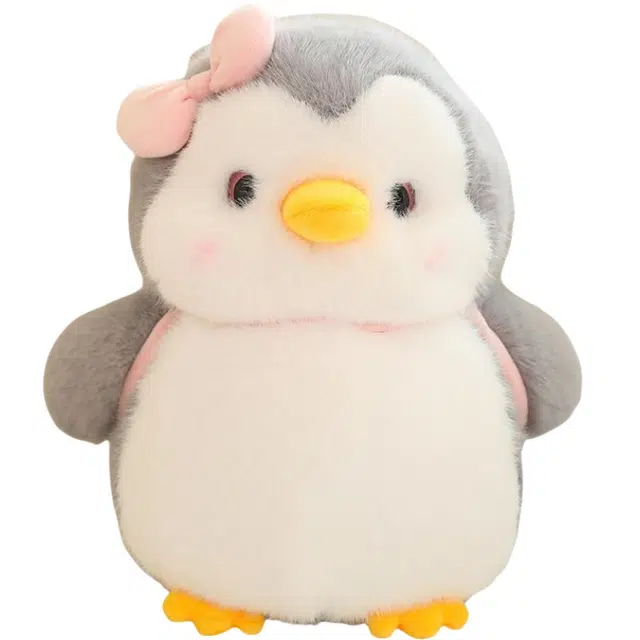 咔噜噜 卡通逃学企鹅 可爱背包 创意安抚 玩偶 毛绒公仔