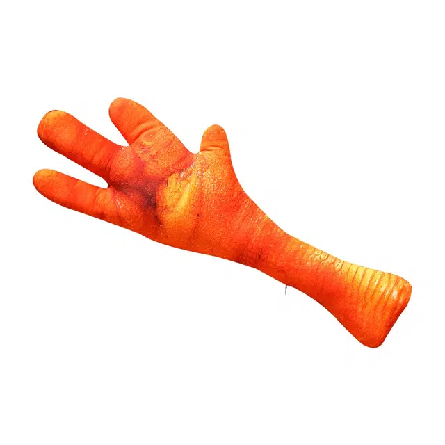 咔噜噜 仿真鸡爪抱枕 创意长条枕 玩偶 毛绒公仔