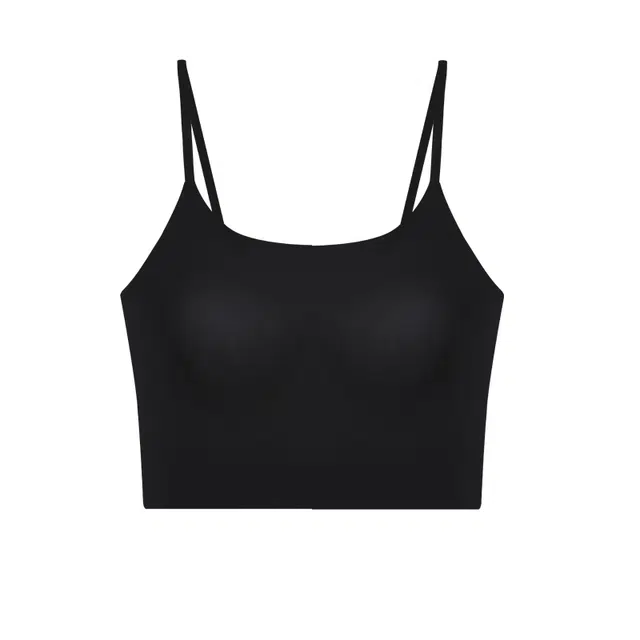 芬腾 薄款一体免穿纯色吊带 女款