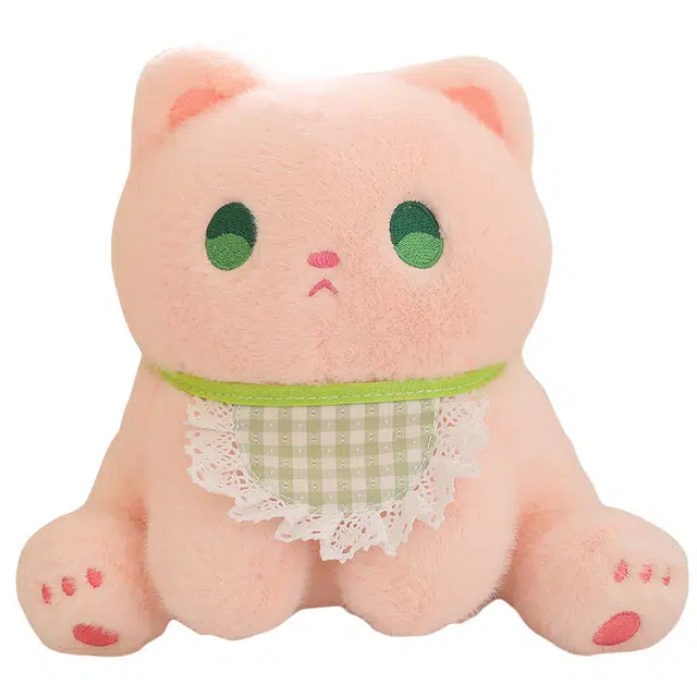 嗷嗷熊 大眼猫娃娃 可爱萌趣 陪伴安抚 玩偶 毛绒公仔