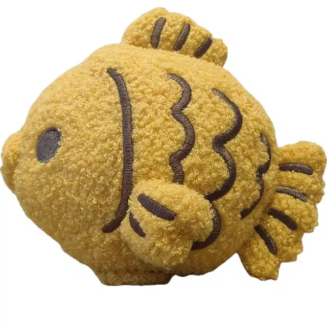 咔噜噜 鲖鱼烧抱枕 创意可爱布娃娃 玩偶 毛绒公仔