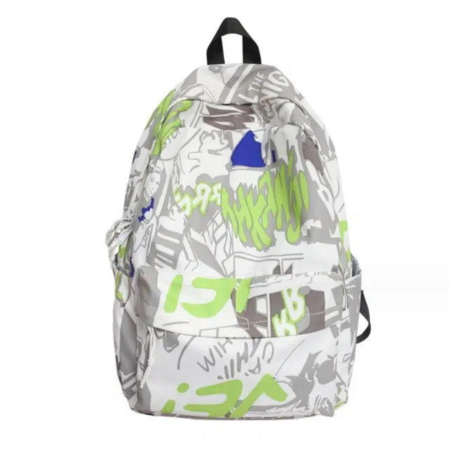 爱尔绅特 时尚个性大容量 尼龙 双肩包  男女同款情侣款 多色