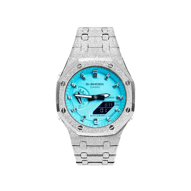 Casio G-SHOCK GA-2100 Tiffany Blue