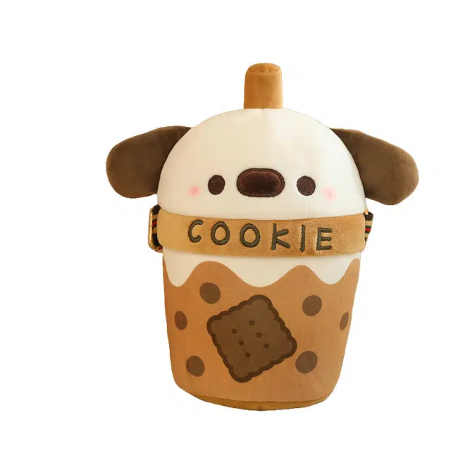 嗷嗷熊 茶杯犬 可爱萌趣娃娃 玩偶 毛绒公仔