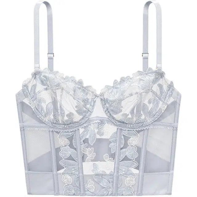 Victoria's Secret Dream Angels Light Grey Purple