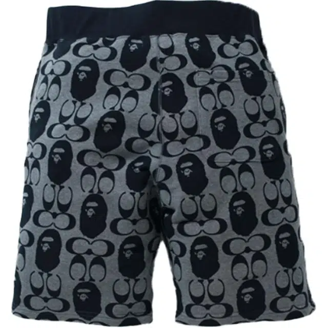 COACH x A BATHING APE Ape Head Print Shorts