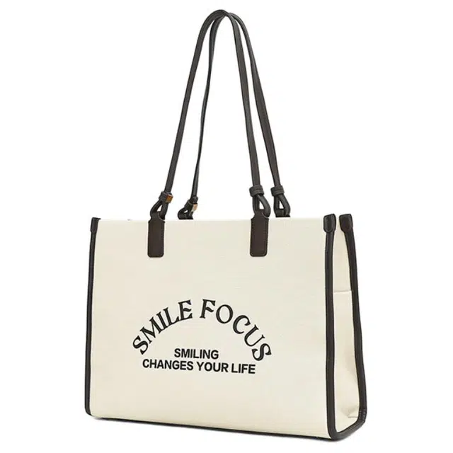 SMILE FOCUS PU Tote