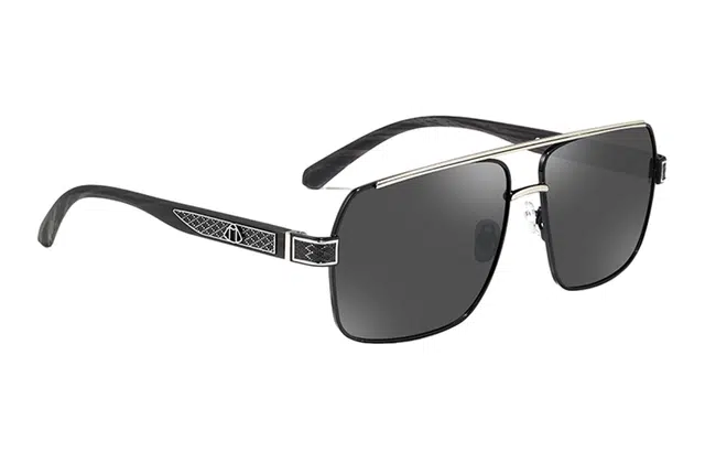 优幽兰 大脸显小遮脸防晒旅行户防紫外线式开车驾驶专用 飞行员式 太阳眼镜 男款