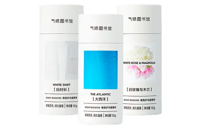 气味图书馆 香氛护衣留香 洗衣凝珠套装 清洁