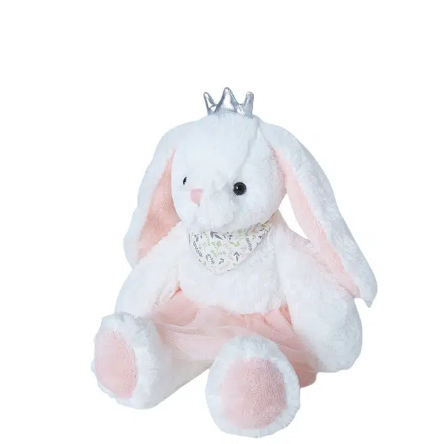 万童乐 粉红纱裙兔子 安抚可爱创意 玩偶 毛绒公仔