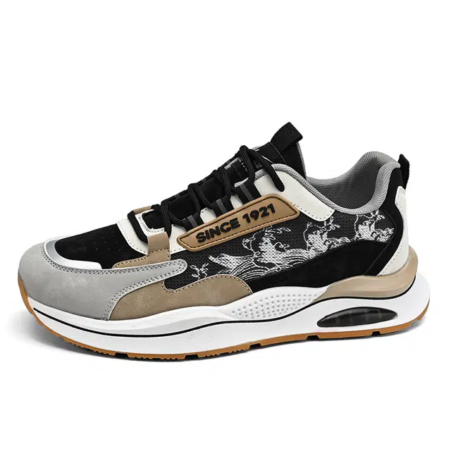 双星八特 潮流简约小众 减震防滑耐磨 低帮 生活休闲鞋 男款