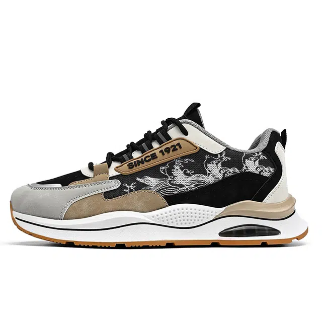 双星八特 潮流简约小众 减震防滑耐磨 低帮 生活休闲鞋 男款