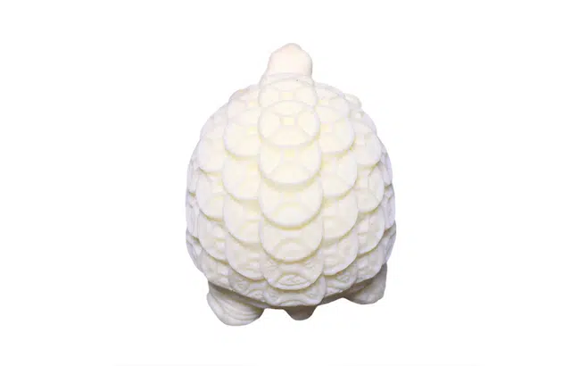 檀欣 国潮 雕刻金钱海龟 招财平安 文玩家居办公室装茶宠工艺品 象牙果 摆件 男女同款情侣款 礼盒装