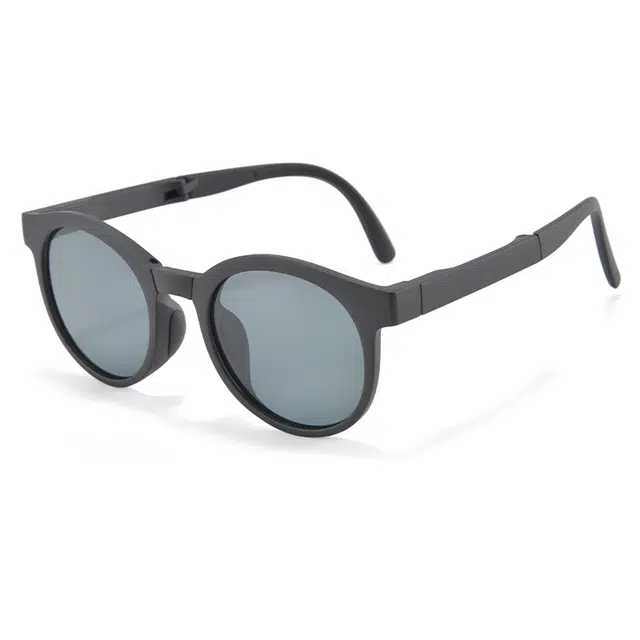 康视顿 折叠偏光防紫外线 圆形 太阳眼镜 儿童款