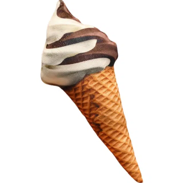 咔噜噜 创意仿真冰淇淋甜筒抱枕 布娃娃 玩偶 毛绒公仔