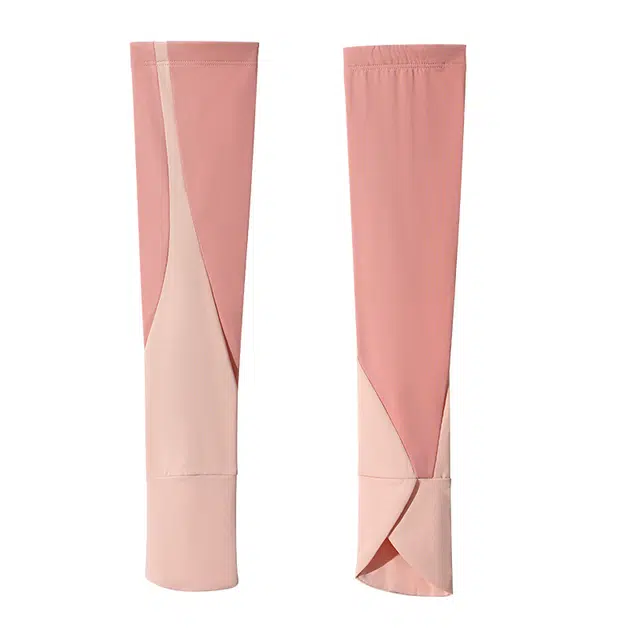 浪莎 练车开车户外防紫外线遮阳加长透气护肘冰袖 防晒袖 女款