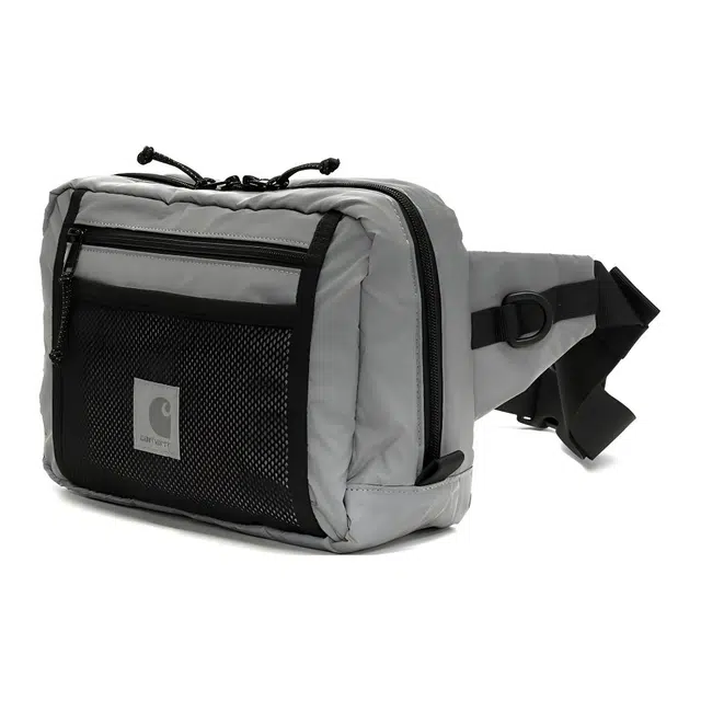 Carhartt WIP Flect Mesh Waist Bag Cement Gray