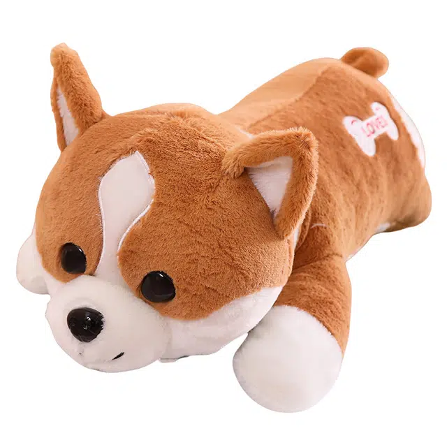 狐狸仙 柯基软萌狗狗 萌趣可爱 玩偶 毛绒公仔