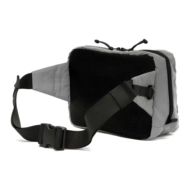 Carhartt WIP Flect Mesh Waist Bag Cement Gray