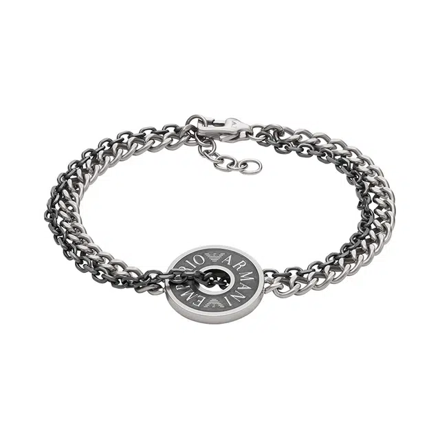 Armani Double Chain Bracelet