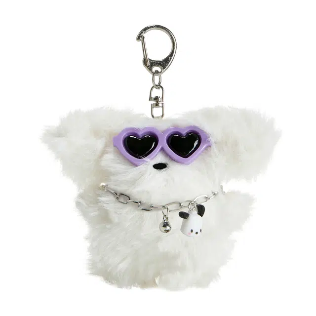 钵提 可爱背包卡通奶油狗 书包包挂 钥匙扣 玩偶 毛绒挂件