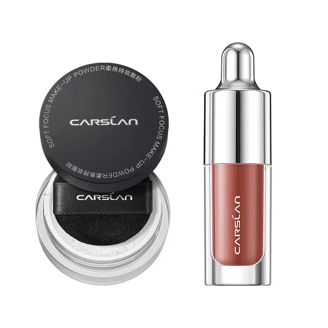 卡姿兰 黑磁散粉明星素颜霜 控油自然哑光雾面气色定妆 体验装
