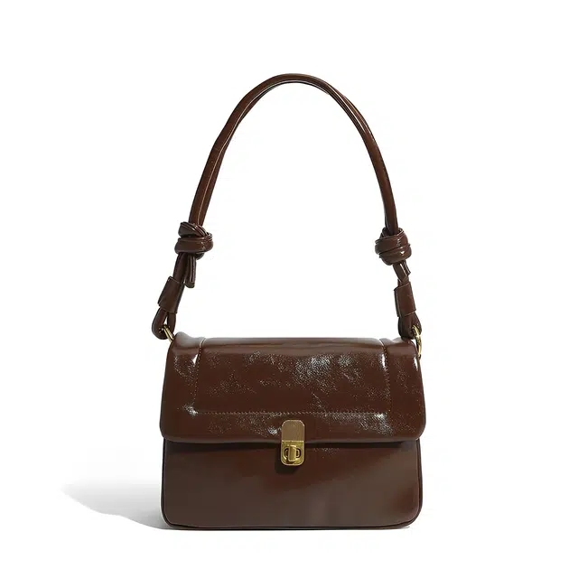 MINLUBAOLUO Handbag Brown