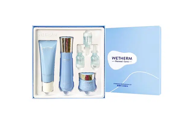 温碧泉 水酷套装+温碧泉焕妍套装 补水保湿清爽锁水改善干燥滋养修护紧致深层清洁毛孔